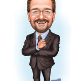 Office Boss Caricature