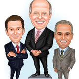 Champion Colleagues Caricature